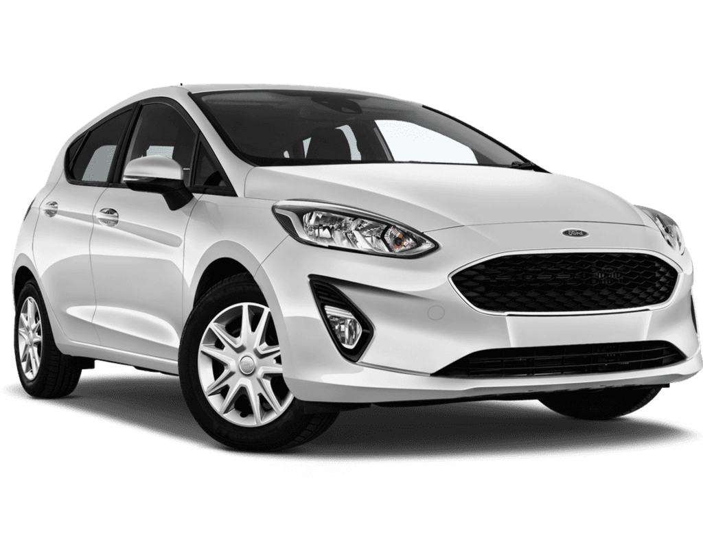 Silver Ford Fiesta