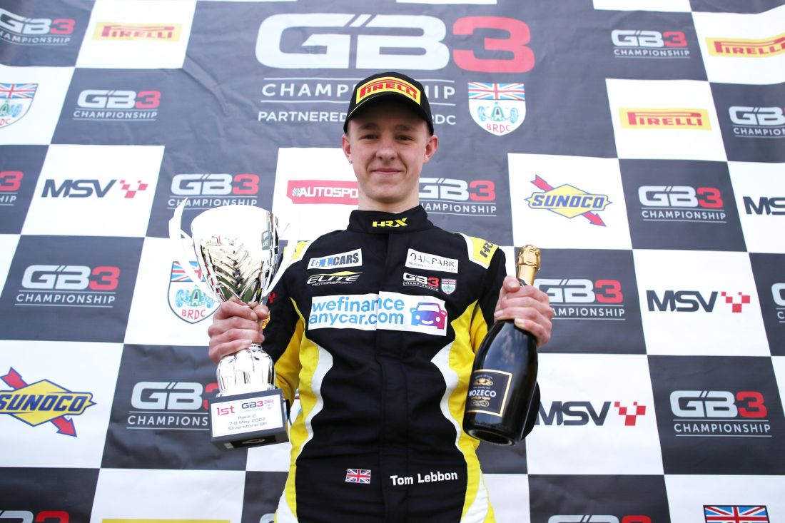 You are currently viewing Tom Lebbon takes maiden GB3 victory at Silverstone￼
