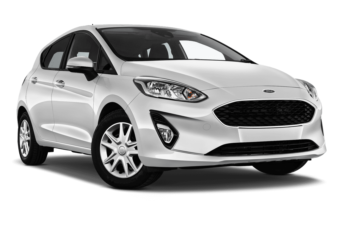 Silver Ford Fiesta