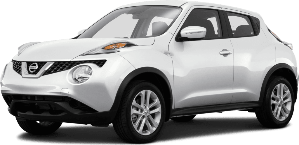 White Nissan Juke