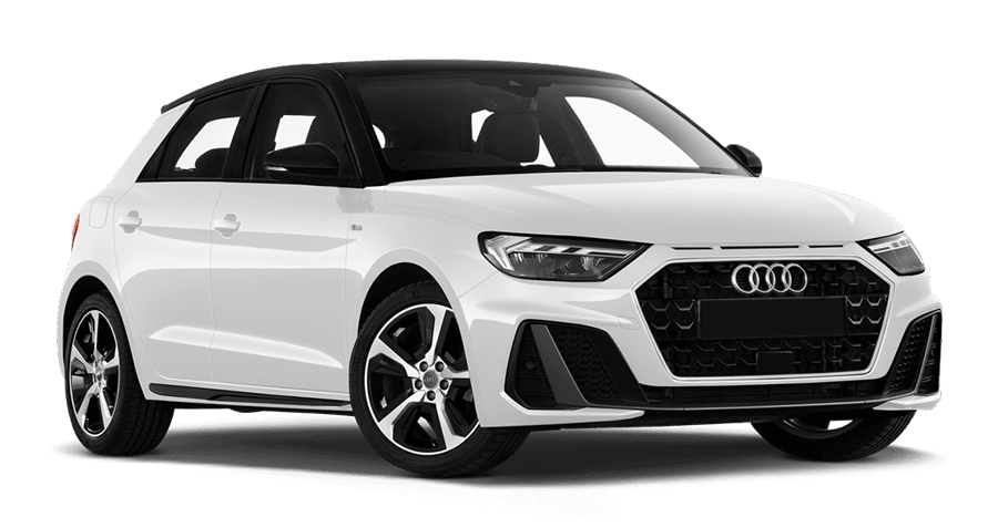 white audi a1 sportback